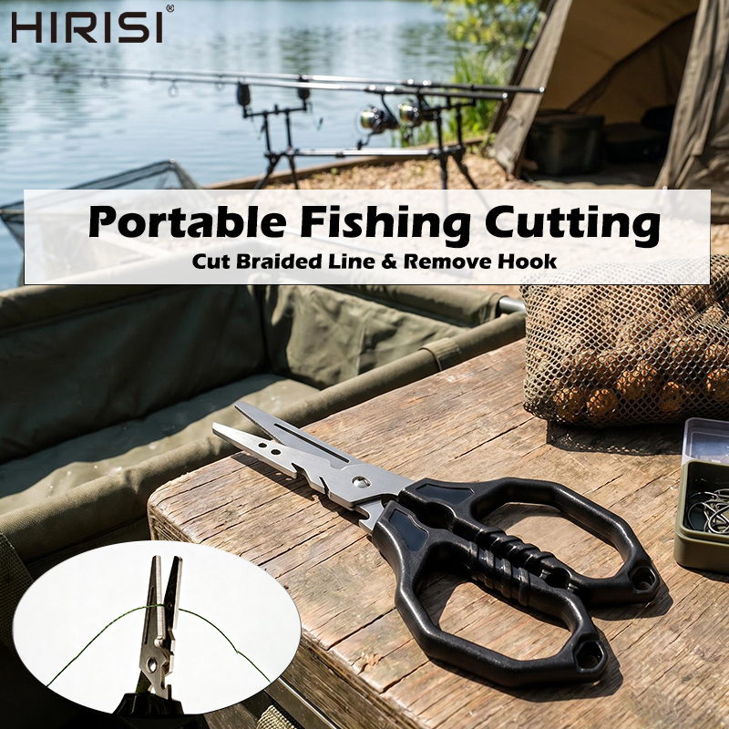 Fishing Hook Remover - Forbici da Pesca Multifunzione in Acciaio