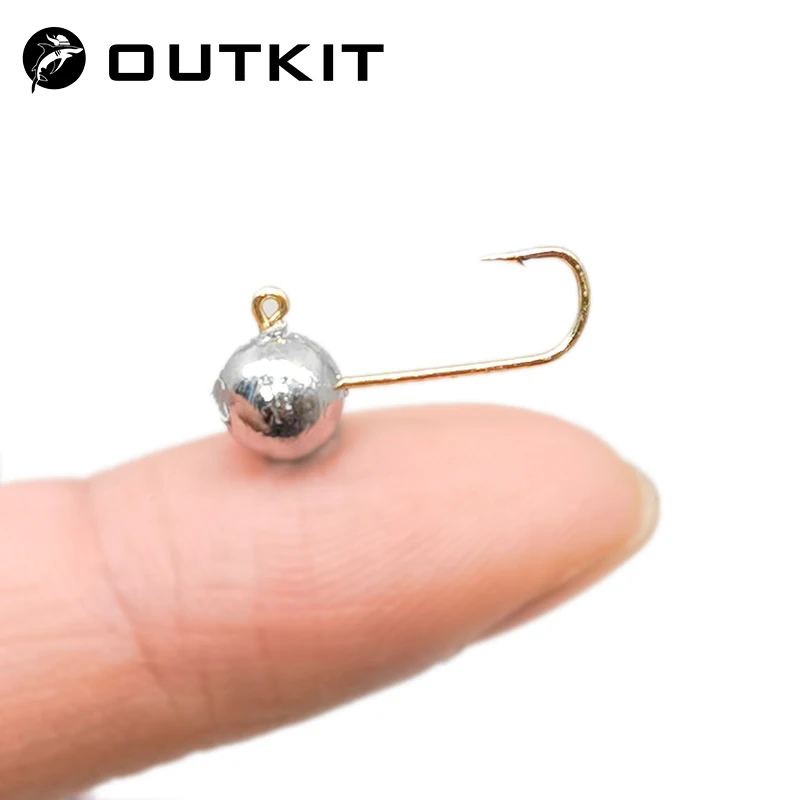 OUTKIT 10 pz Mini Jig Testa Ga - Fishing Hook Offset recensione e prezzo