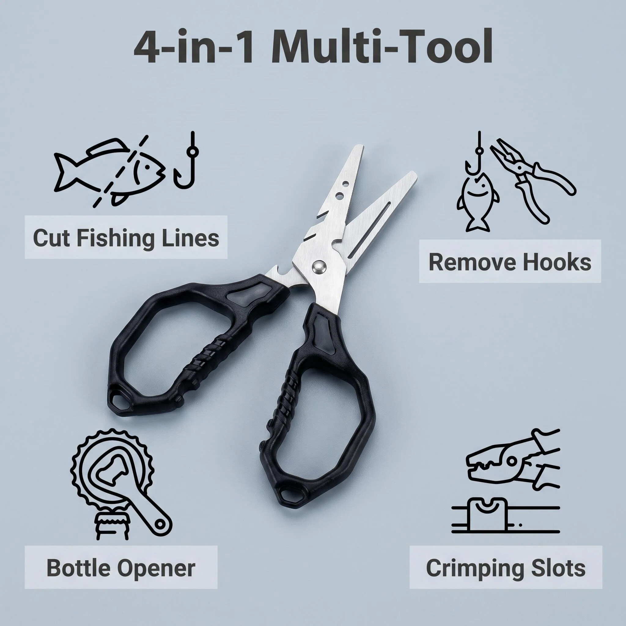 Forbici da Pesca Multifunzione - Fishing Hook Remover recensione e prezzo