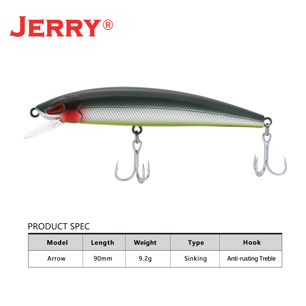 Jerry Arrow affondamento Casti - Fishing Hook Treble recensione e prezzo
