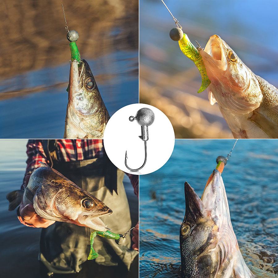 WODJYJ 1g 2g 3g 4g 5g 7g 8g 10 - Fishing Hook Assortment recensione e prezzo