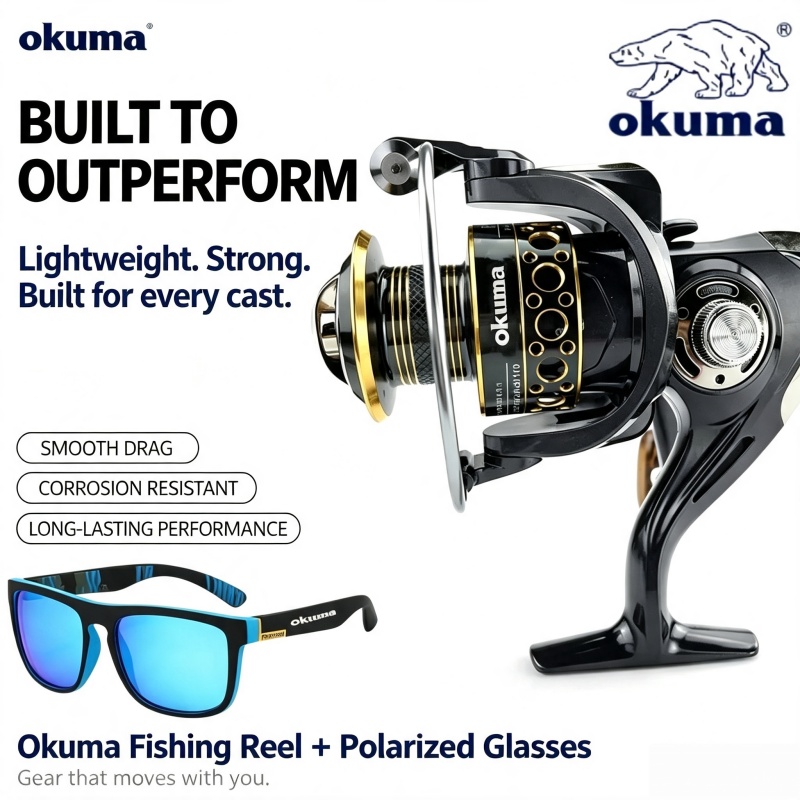 Mulinello da spinning OKUMA, m - Abu Garcia Reel Max recensione e prezzo